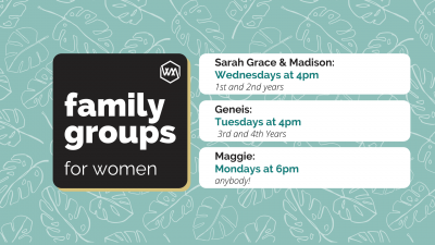 Women’s Family Groups this Spring